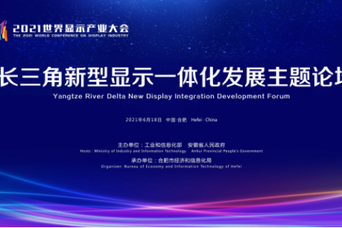 斯百德策划组织2021世界显示产业大会长三角新型显示一体化发展论坛在合肥成功举办