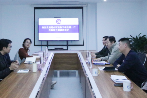 “新春访万企、助力解难题”——蜀山区政协副主席王峰一行莅临斯百德指导调研