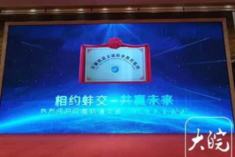 安徽轨道交通职教集团成立