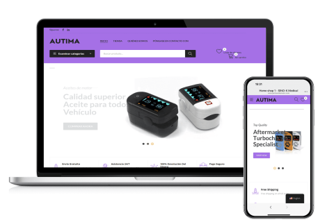 医疗行业跨境电商独立站开发案例