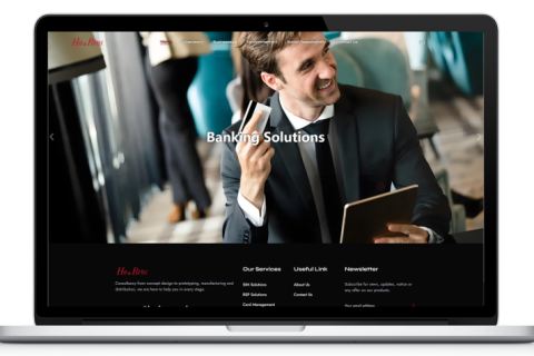 通信行业企业官网开发案例