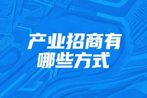 产业招商有哪些方式