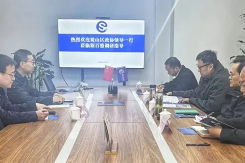 蜀山区政协领导莅临斯百德调研指导 传达"新春第一会"精神 助力企业高质量发展