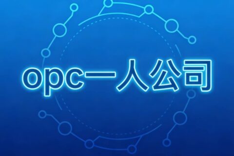 opc一人公司是什么意思