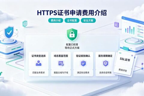 HTTPS证书申请